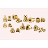 Precision Turned Brass Components for Industrial and Automotive Use, High Accuracy CNC Machined Brass Parts for Connectors, Valves, and Custom Fittings
